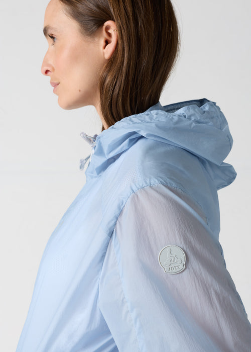 Coupe-vent court Cendre marine Ally - JOTT - 4