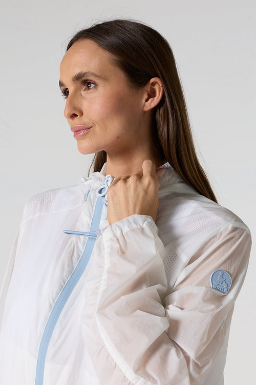 Coupe-vent court Blanc Ally - JOTT - 5