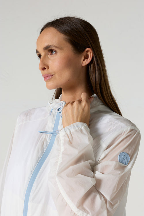 Coupe-vent court Cendre marine Ally - JOTT - 5