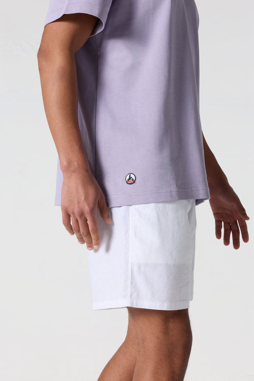 T-Shirt col rond mixte Encens violet Andrea - JOTT - 5