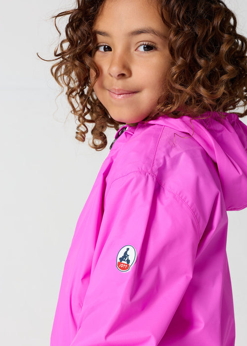 Imperméable enfant paquetable Rose électrique Corrie - JOTT - 5