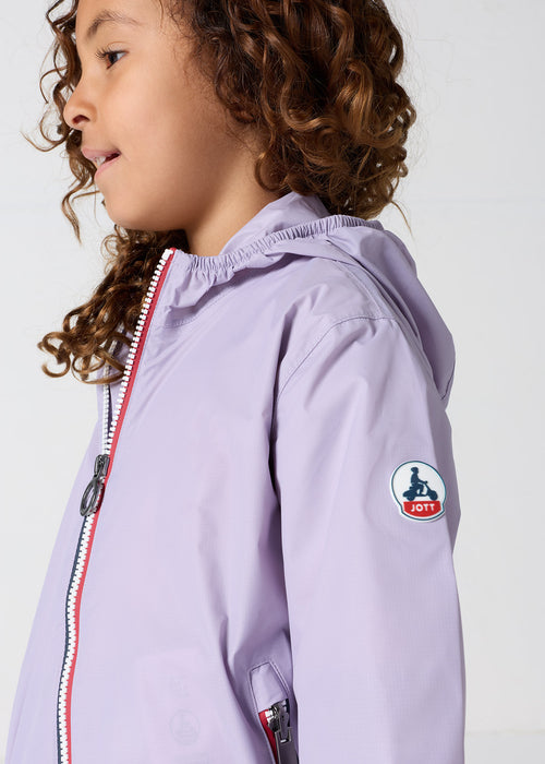 Imperméable enfant paquetable Encens violet Corrie - JOTT - 5