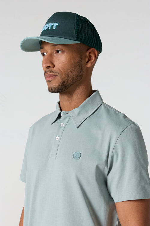 Polo manches courtes Roche lunaire Dario - JOTT - 5