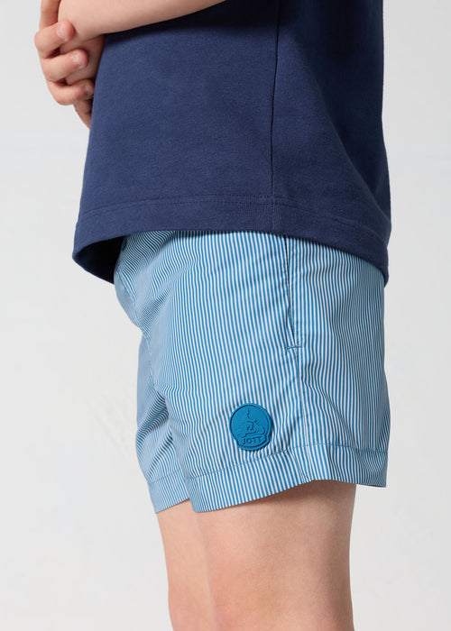 Maillot de bain enfant Bleu jeans rayé Grant stripe - JOTT - 5