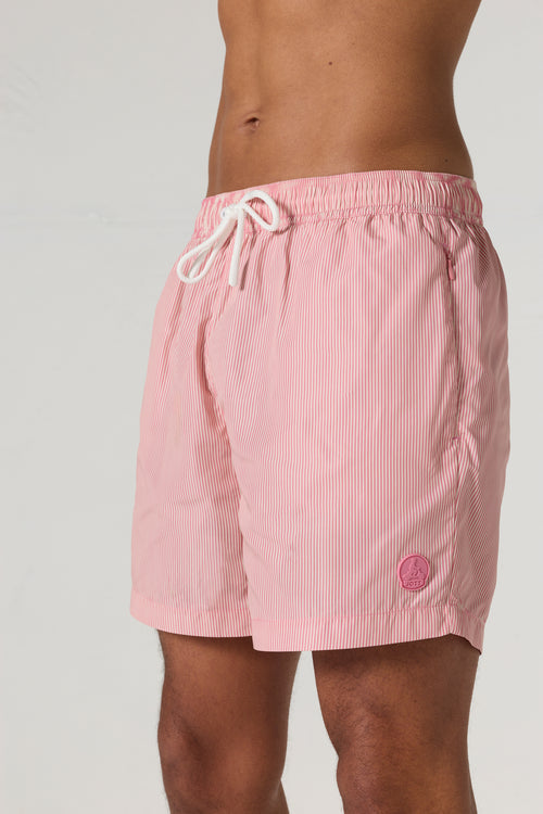 Maillot de bain Pink antique rayé Ian stripe - JOTT - 5