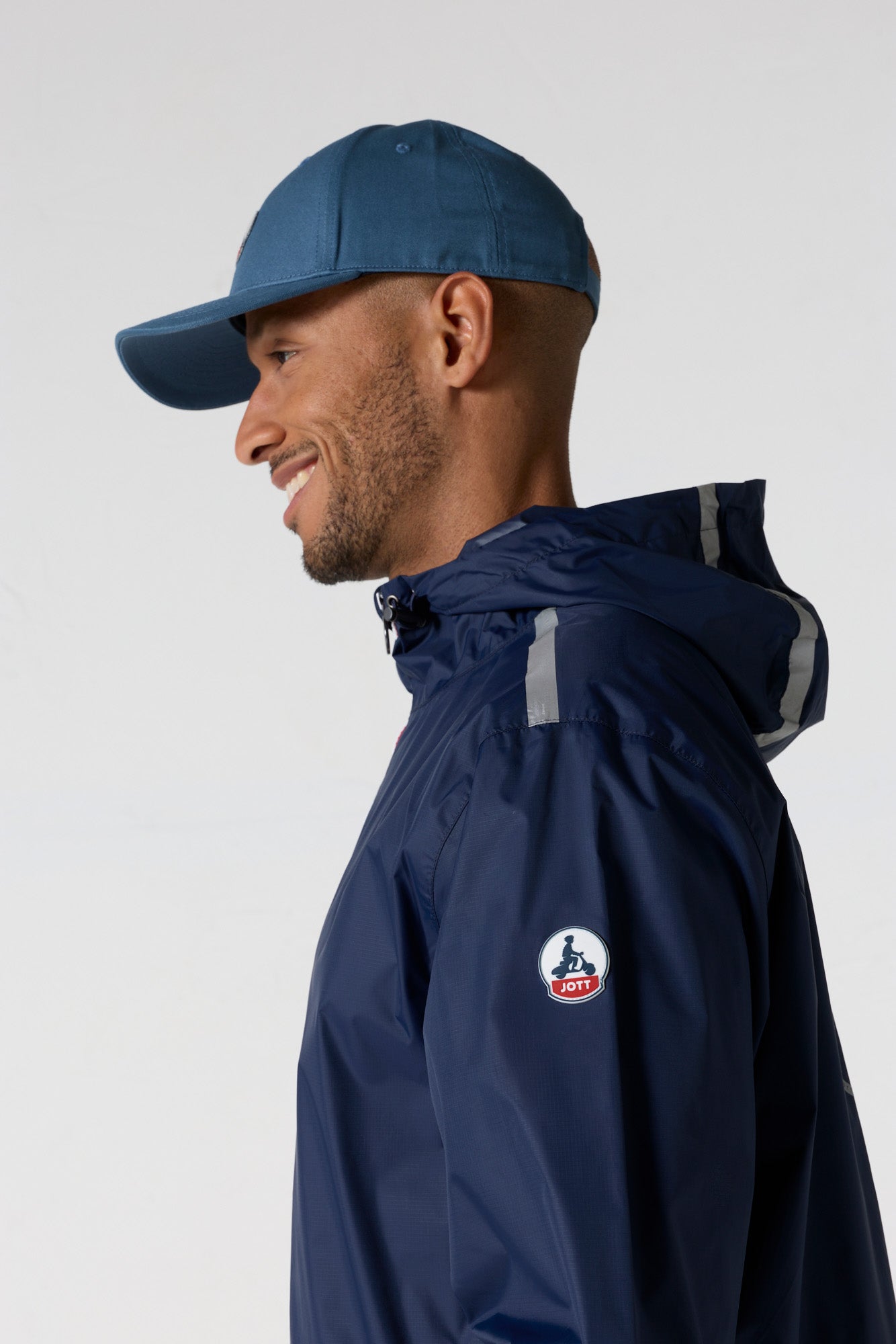Imperméable mixte Marine Kilmory réflective - JOTT - 5