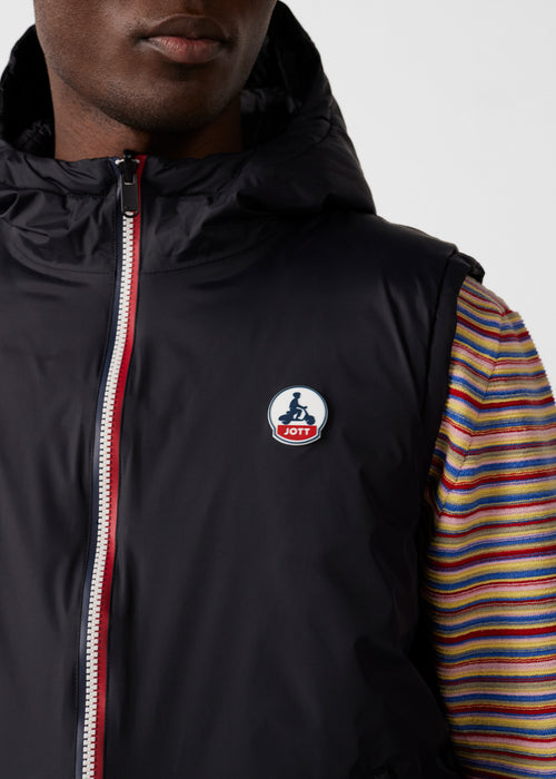 Doudoune réversible sans manches Noir/Noir Leudal - JOTT - 4