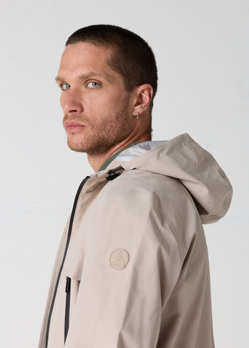 Imperméable à capuche Poussière de coquillage Noste - JOTT - 5