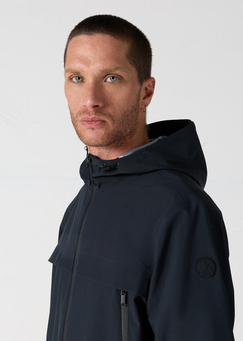 Imperméable à capuche Noir Noste - JOTT - 5