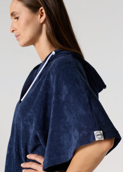 Robe éponge à capuche Marine Pearl - JOTT - 5