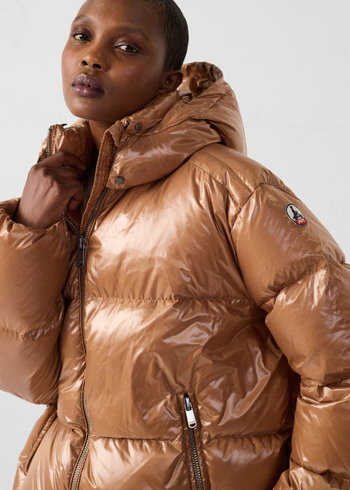 Doudoune Grand Froid puffer Sucre roux Quinn shiny - JOTT - 5