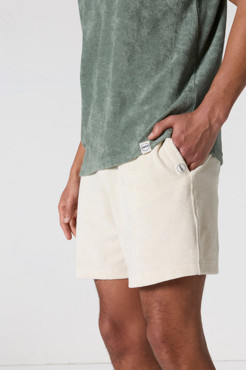 T-shirt col rond Vert sauge Reef - JOTT - 5