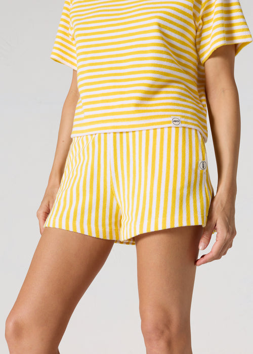 Top éponge Jaune abeille rayé Silica stripe - JOTT - 5