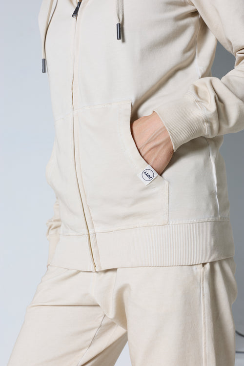 Veste zippée à capuche Naturel Sima - JOTT - 5