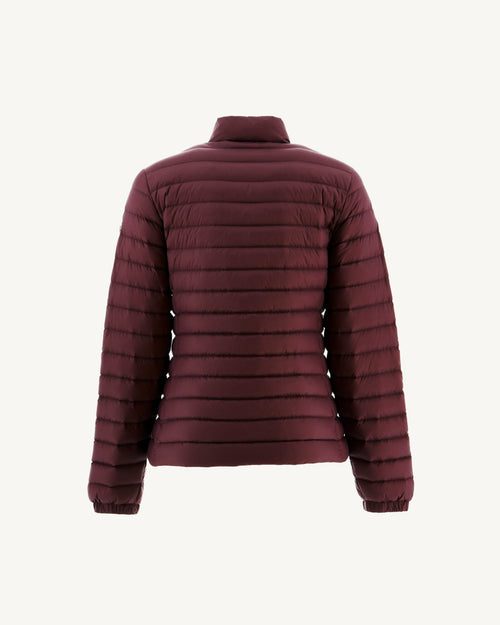 Doudoune légère coupe motard Aubergine Nina 2.0 - JOTT - 3