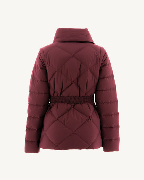 Doudoune manches amovibles Aubergine Anita - JOTT - 4
