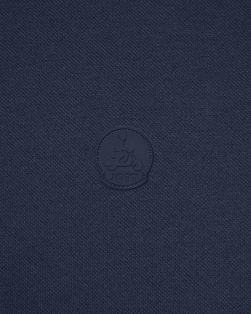Polo manches longues en coton Marine Carlos - JOTT - 3