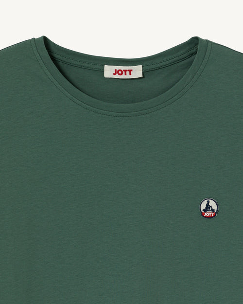 T-shirt en coton biologique Vert céladon Pietro - JOTT - 3