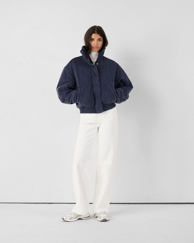 Bomber en jersey Marine Dory