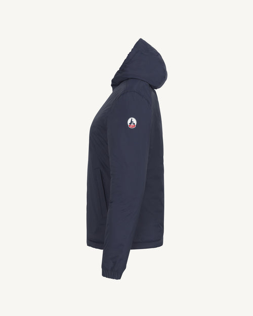 Doudoune réversible à capuche Ultralight Marine/Beige Bangkok 2.0 - JOTT - 3