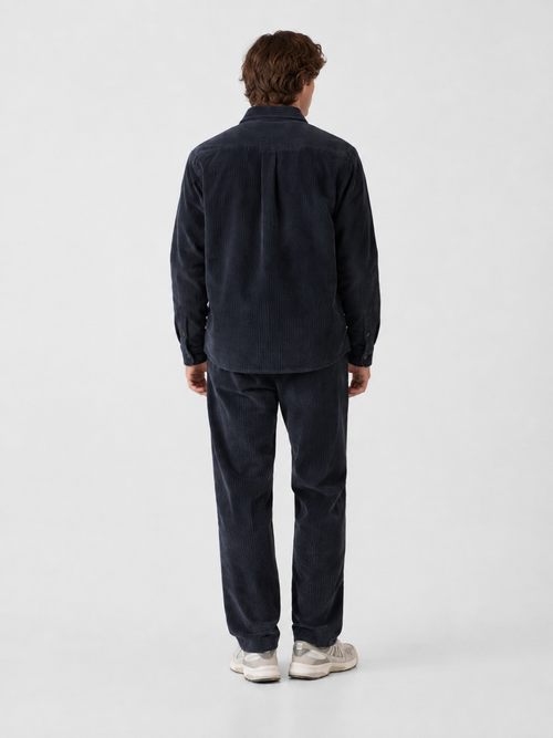 Chemise droite Bleu nuit Rehane