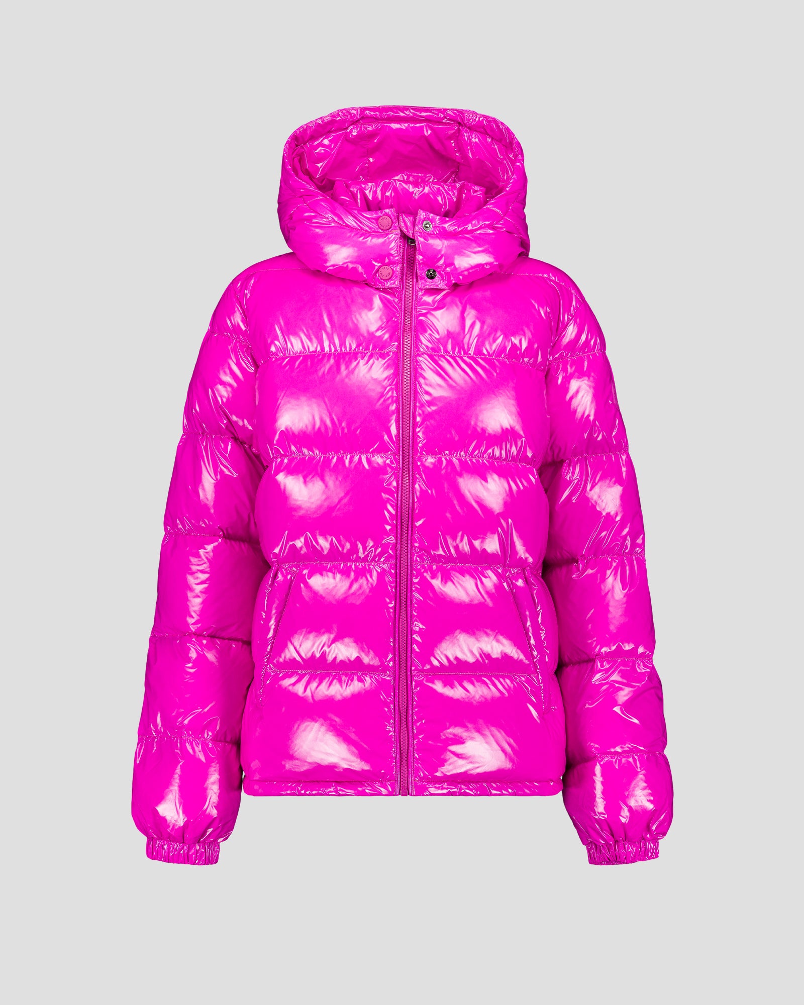 Down jacket Grand Froid Electric pink Prague lacquered - JOTT