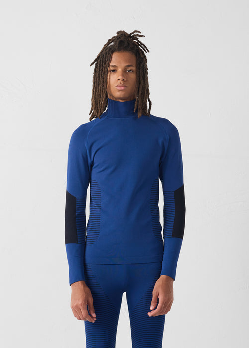 Sous-pull thermique Bleu cobalt Draye - JOTT - 3