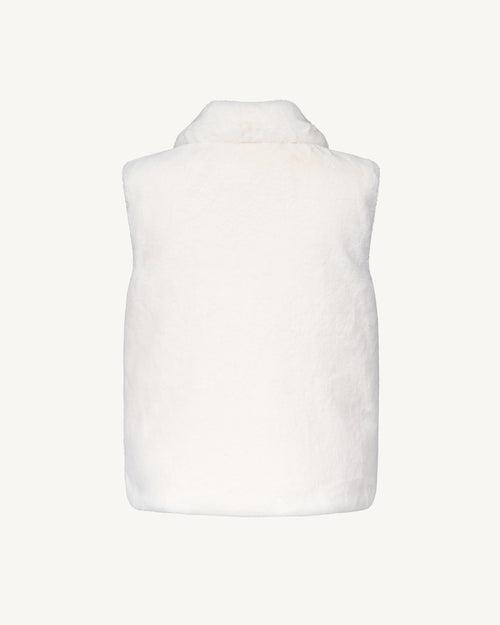 Doudoune sans manches réversible Grand Froid Blanc Daria 2.0 - JOTT - 4