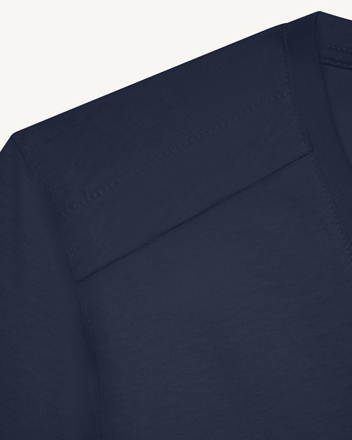 T-shirt col V femme en coton Marine Sofia - JOTT - 3