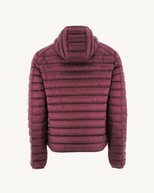 Doudoune légère à capuche Aubergine Nico - JOTT - 4