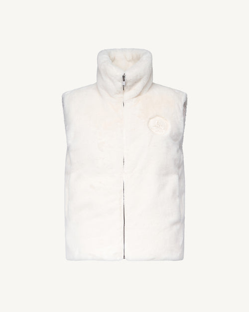 Doudoune sans manches réversible Grand Froid Blanc Daria 2.0 - JOTT - 3