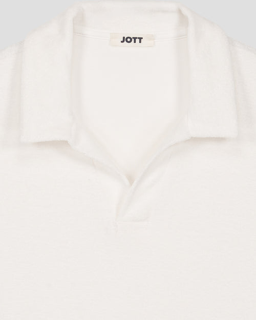 Polo manches courtes Blanc Buggy - JOTT - 2