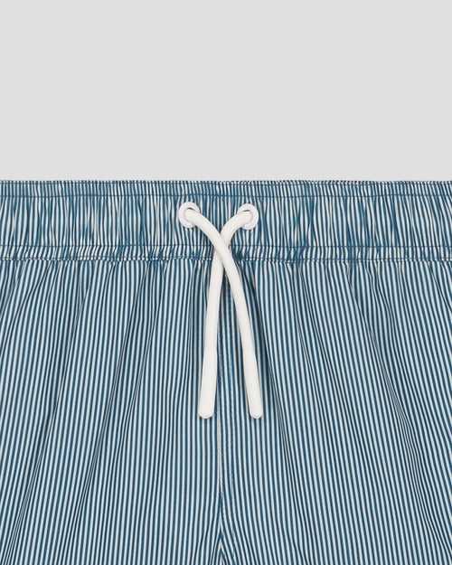 Maillot de bain enfant Bleu jeans rayé Grant stripe - JOTT - 2