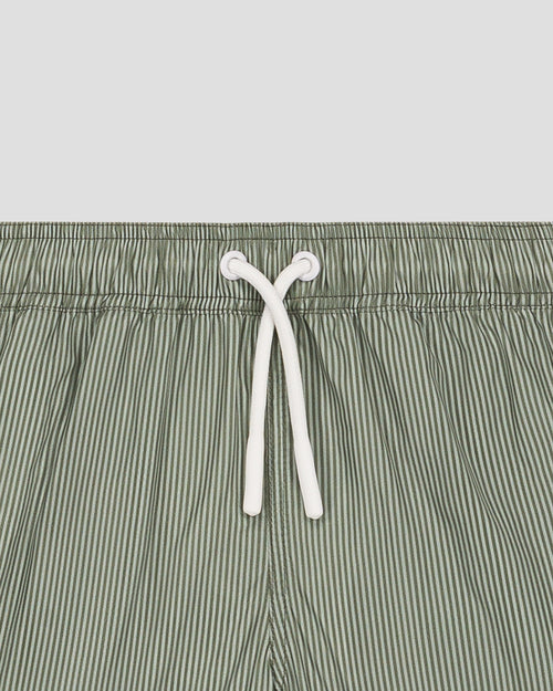 Maillot de bain enfant Vert sauge rayé Grant stripe - JOTT - 2