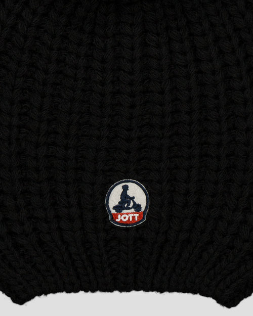 Bonnet à pompons Noir Langley - JOTT - 4
