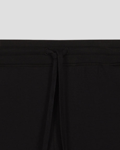 Levon graphite black fleece shorts - JOTT - 2