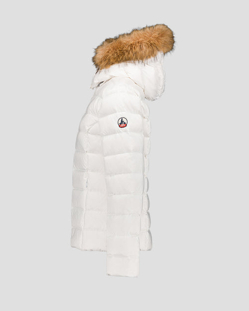 Doudoune à capuche Grand Froid Blanc Luxe - JOTT - 2