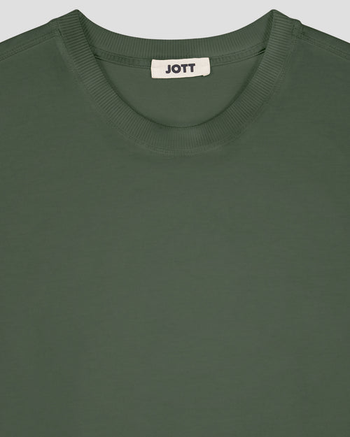 Sweatshirt mit Rundhalsausschnitt, salbeigrün, Maida – JOTT – 2