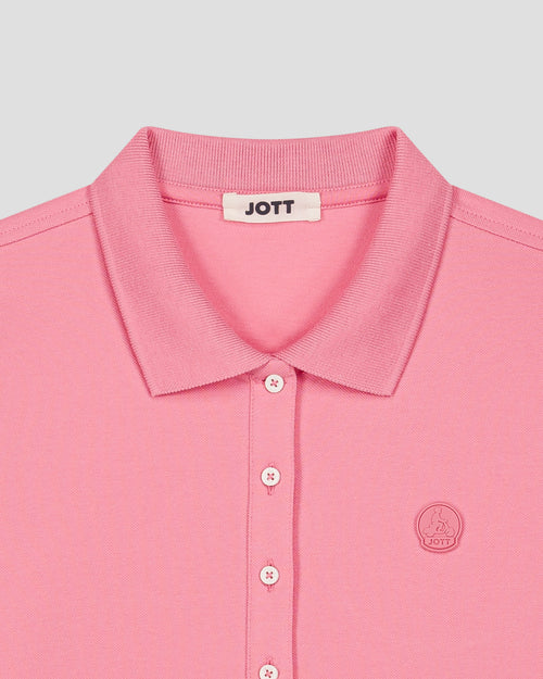 Polo manches courtes Pink antique Maura - JOTT - 2