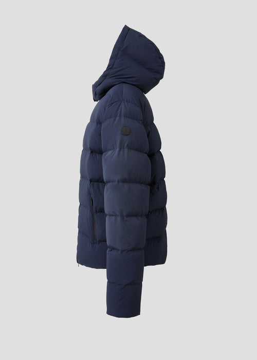 Doudoune à capuche amovible Grand Froid Bleu nuit Riven