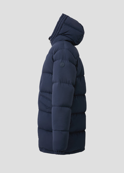 Doudoune Grand Froid stretch mi-longue Bleu nuit Scott