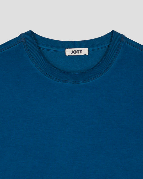 Sweat col rond Bleu jeans Sevan - JOTT - 2