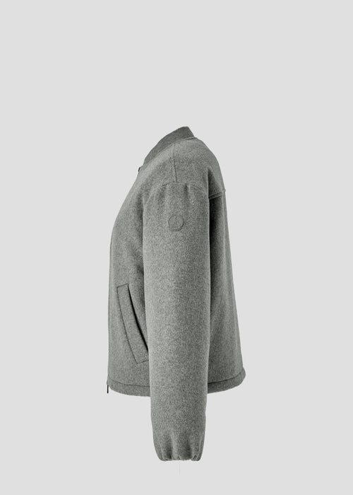 Bomber laine Gris chiné Solna
