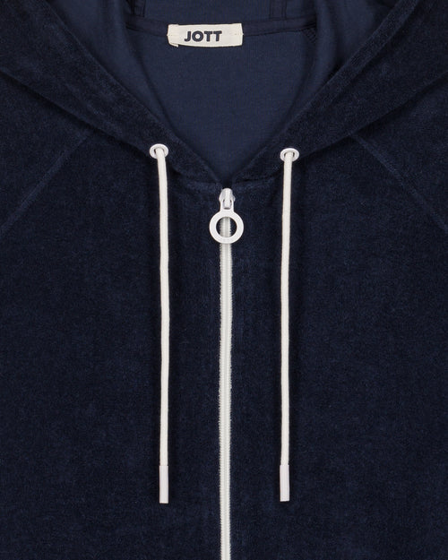 Veste zippée à capuche Marine Tellin - JOTT - 2