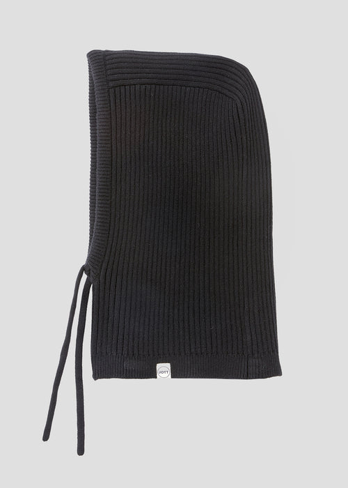 Cagoule en maille Noir Zelia - JOTT - 2