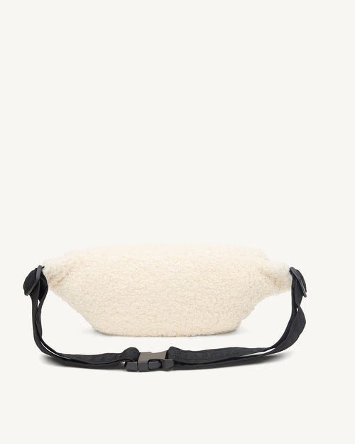 Sac banane en sherpa Ivoire Denise - JOTT - 3