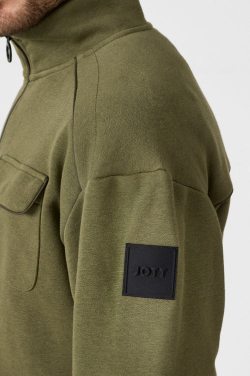 Veste col haut bimatière Army Roger - JOTT - 2