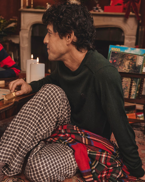 Pull en maille col rond Forêt Emile - JOTT - 2