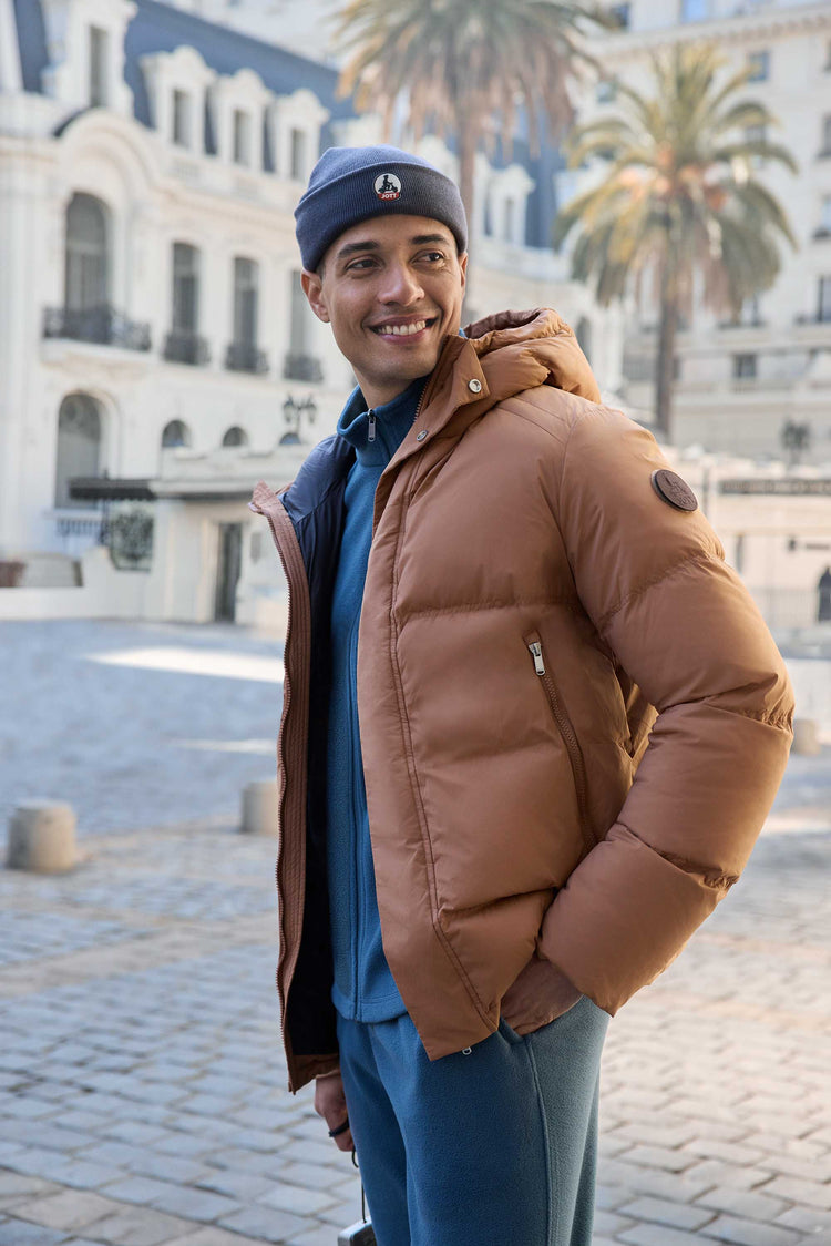 Doudoune Grand Froid esprit puffer Sucre roux Sanji