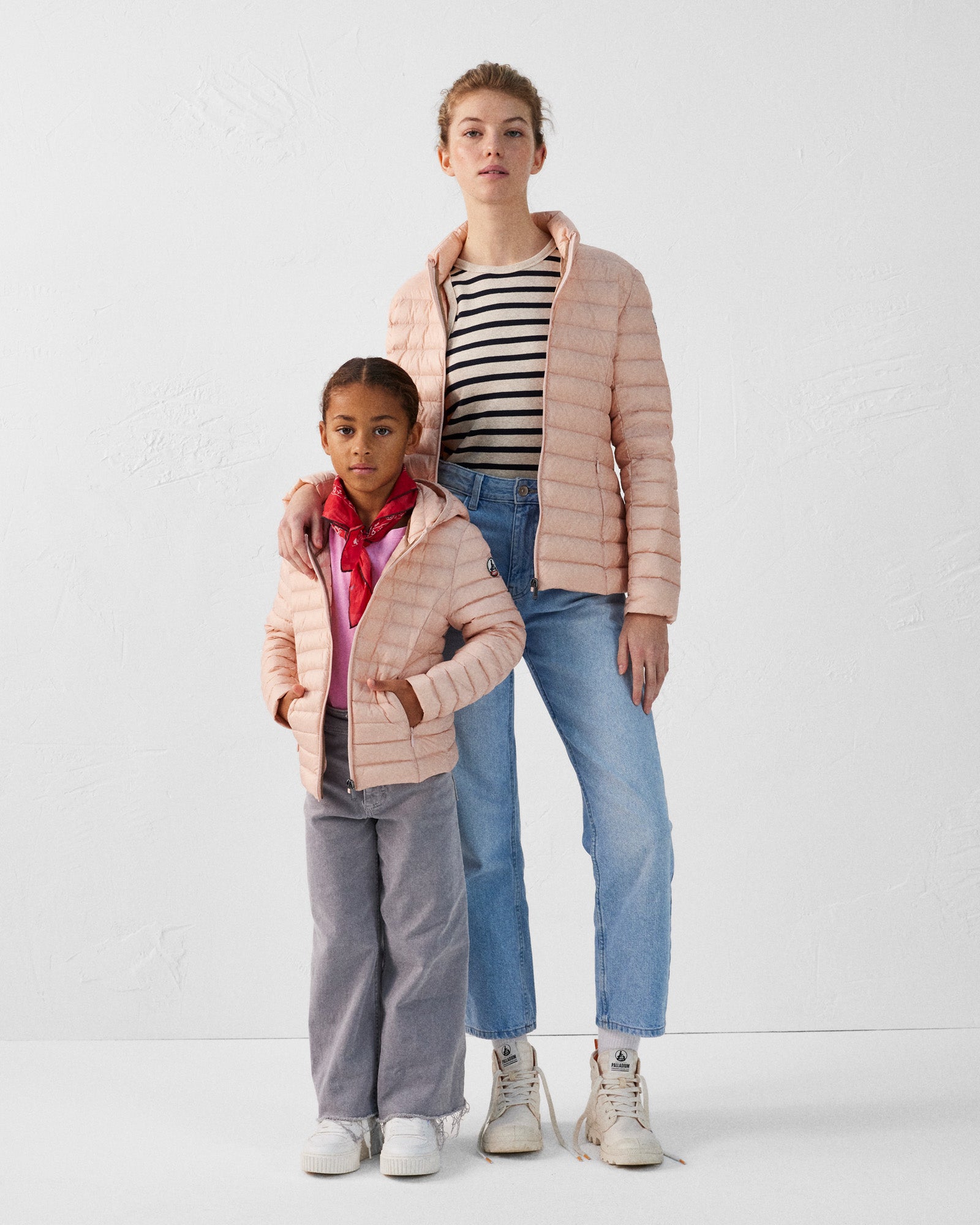 just over the top Doudoune légère Pêche clair Cha Boutique Black